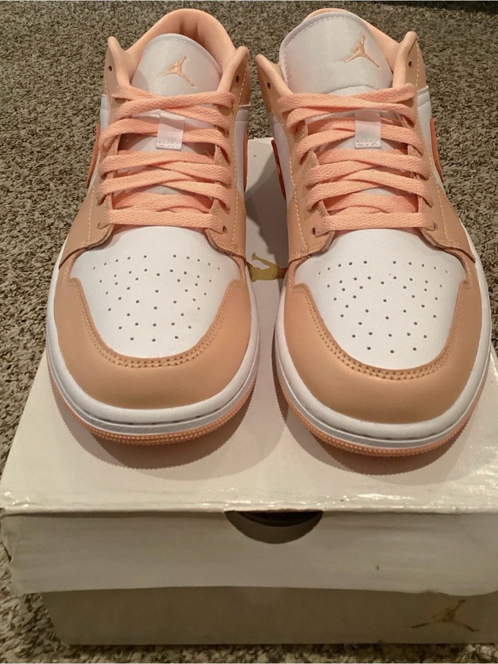 Jordan Air Jordan 1 Low Sunset Haze Bright Citrus Women’s Size 11.5